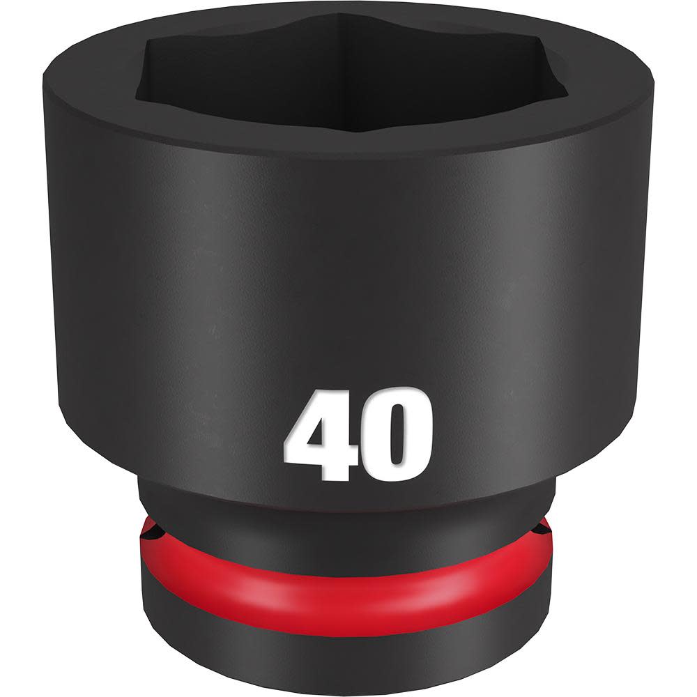 

Milwaukee Impact Socket 3/4" Drive 40mm Standard 6 Point