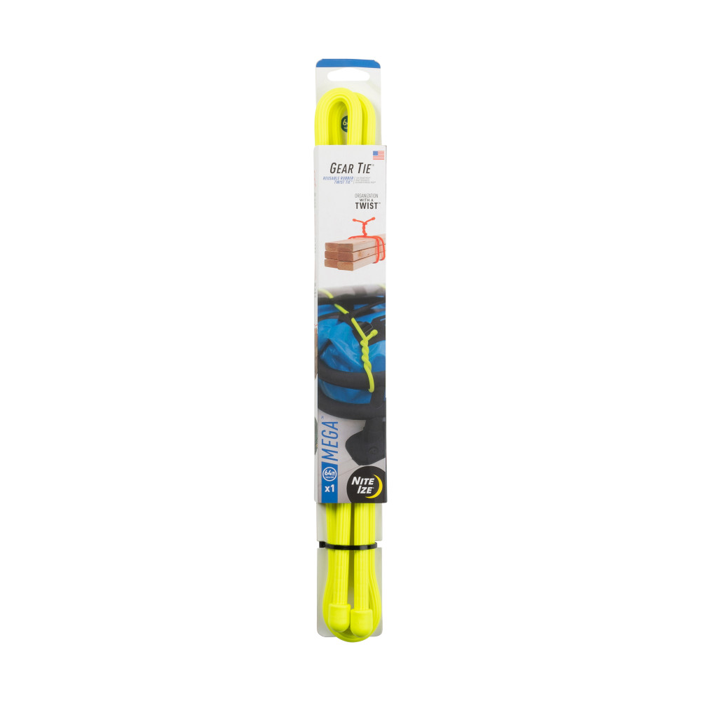 

Nite Ize Gear Tie Mega Twist Tie 64" Neon Yellow