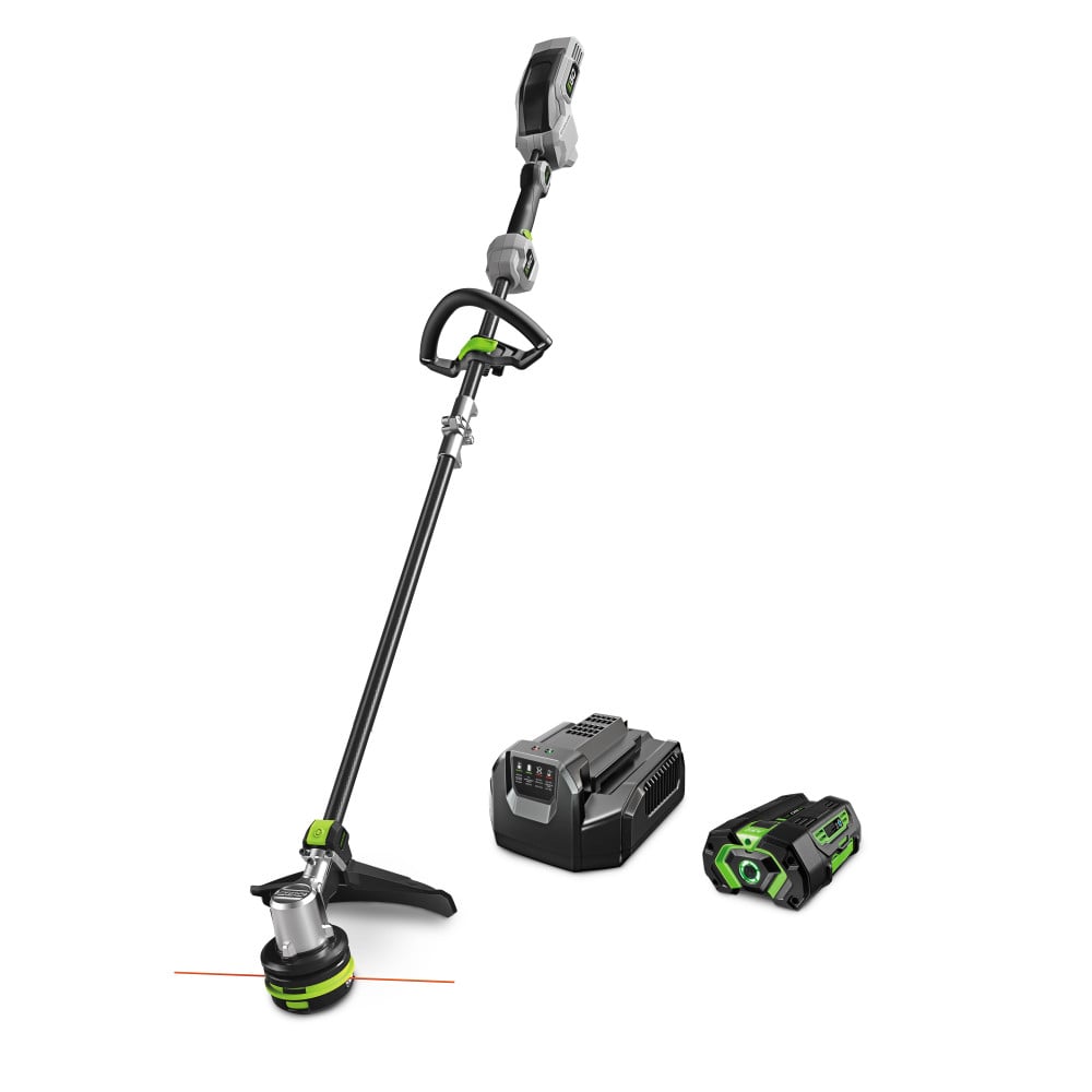 EGO 15in String Trimmer Kit with Powerload with 4Ah Battery and Charger ...