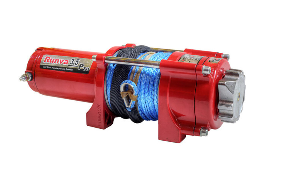

DK2 Runva ATV UTV Winch 12v 3500lb Super Deluxe with Synthetic Rope