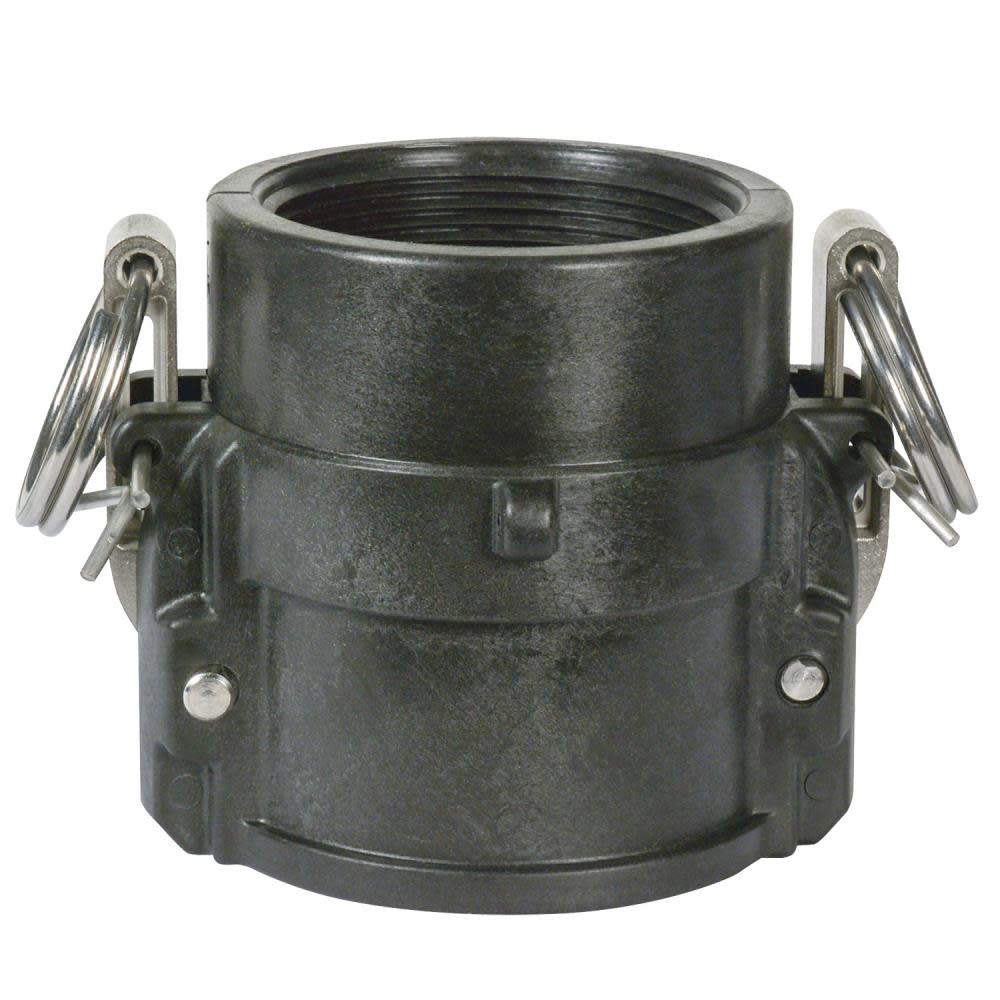 

Apache Hose 2 In. Part D Female Poly Cam & Groove Adapter