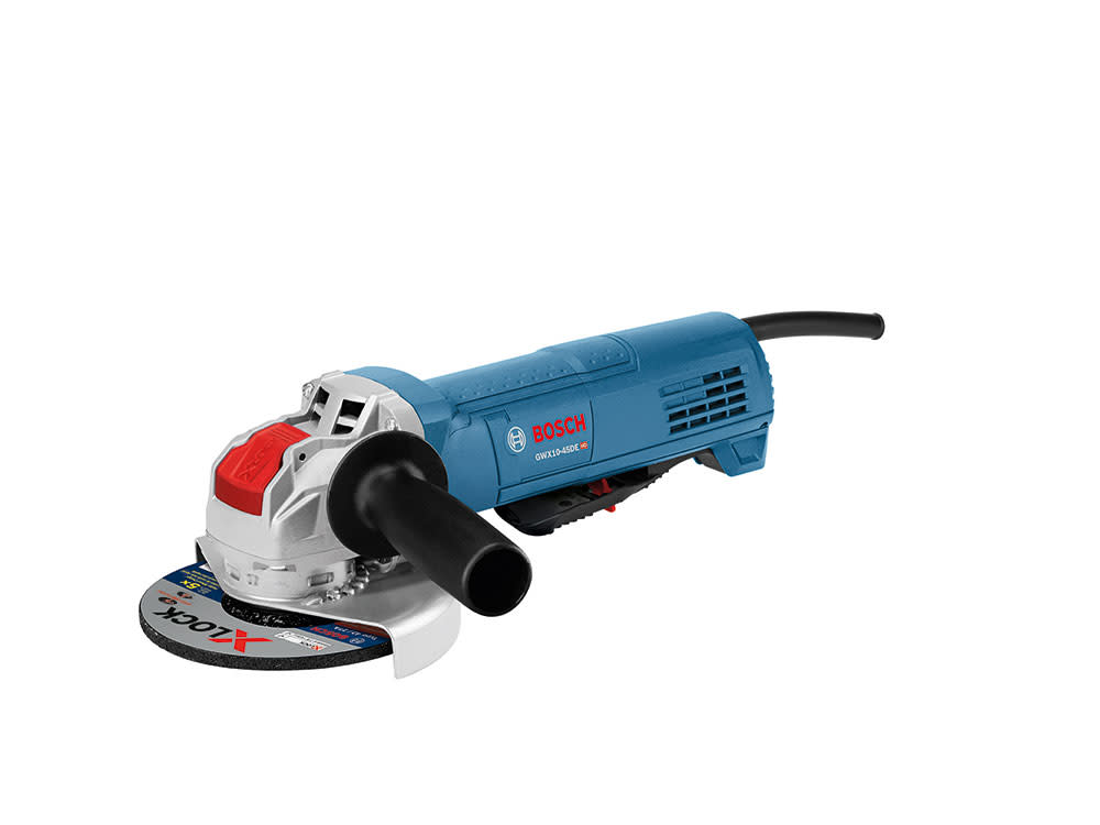 

Bosch 4-1/2 In. X-LOCK Ergonomic Angle Grinder with No Lock-On Paddle Switch