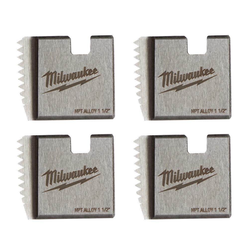 

Milwaukee 1 1/2" ALLOY NPT Portable Pipe Dies