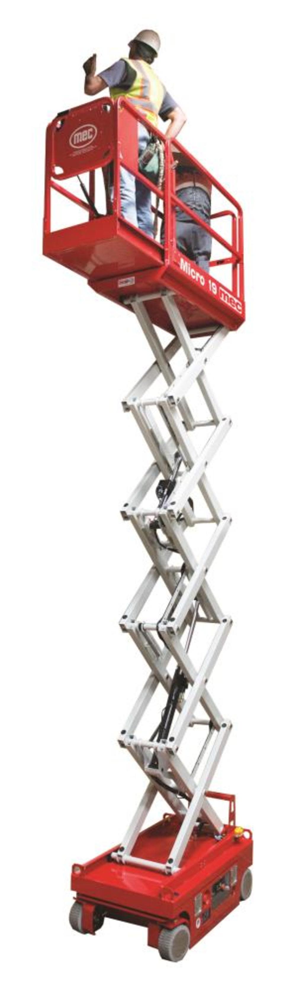 

mec 19 Ft. Electric Scissor Lift - Narrow