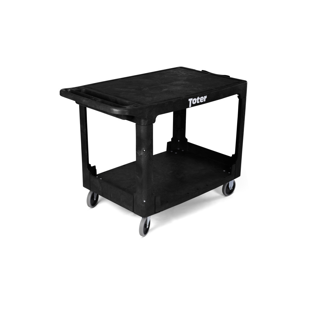 

Toter Material Handling Utility Cart with Flat Top and Straight Handle
