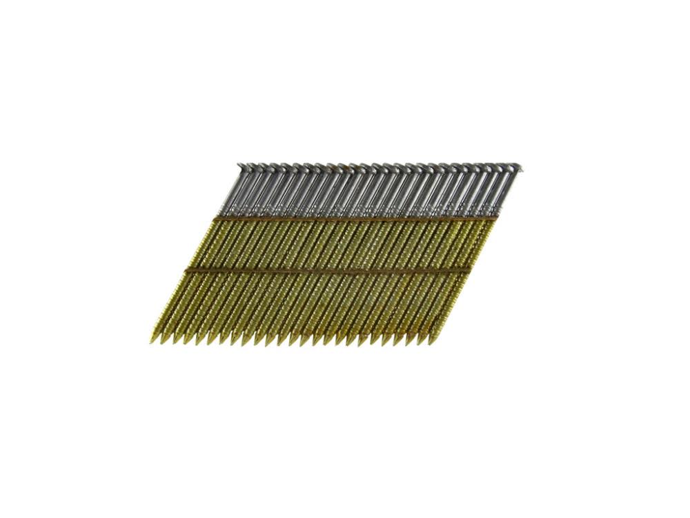 

(2M) 3-1/4 In. x .120 Wire Collated Offset Full Head Hot Dipped Galvanized Ring Framing Nails, 2,000/Box