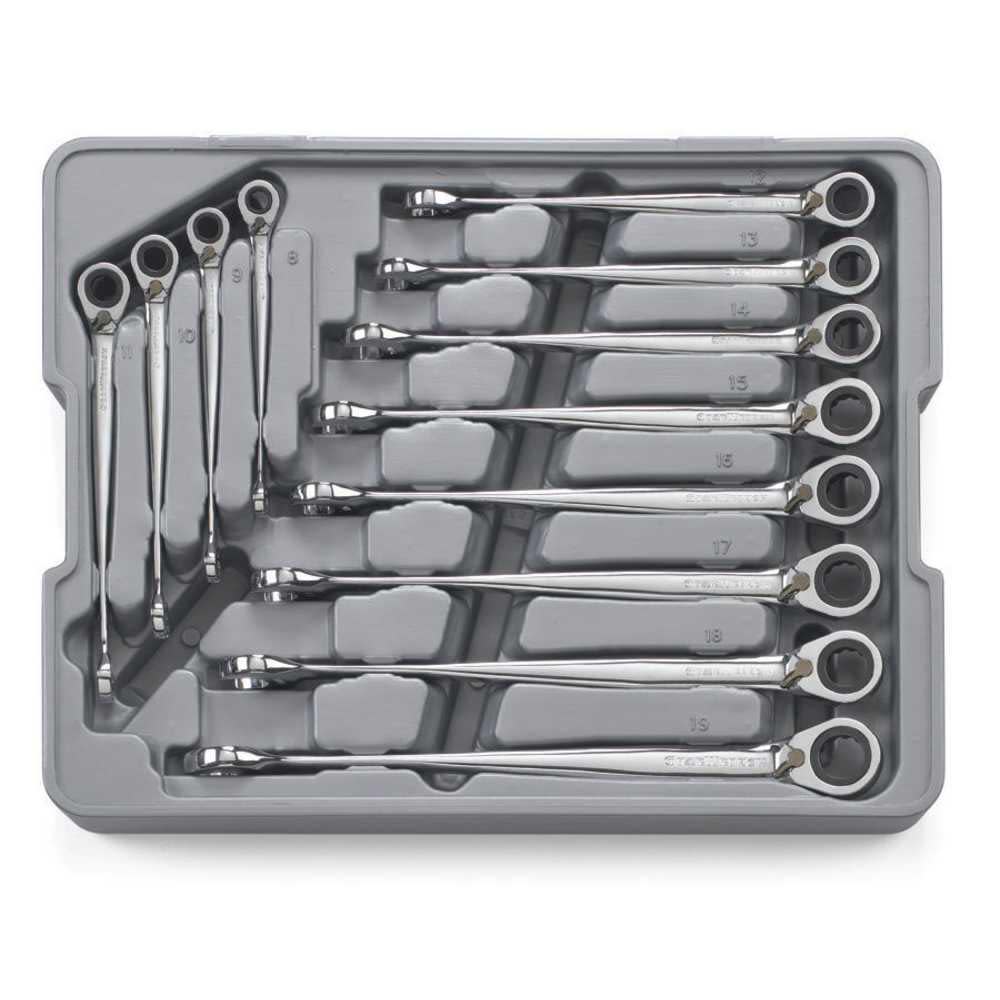 

GEARWRENCH 12 Pc XL X-Beam Metric Reversible Combination Ratcheting Wrench Set