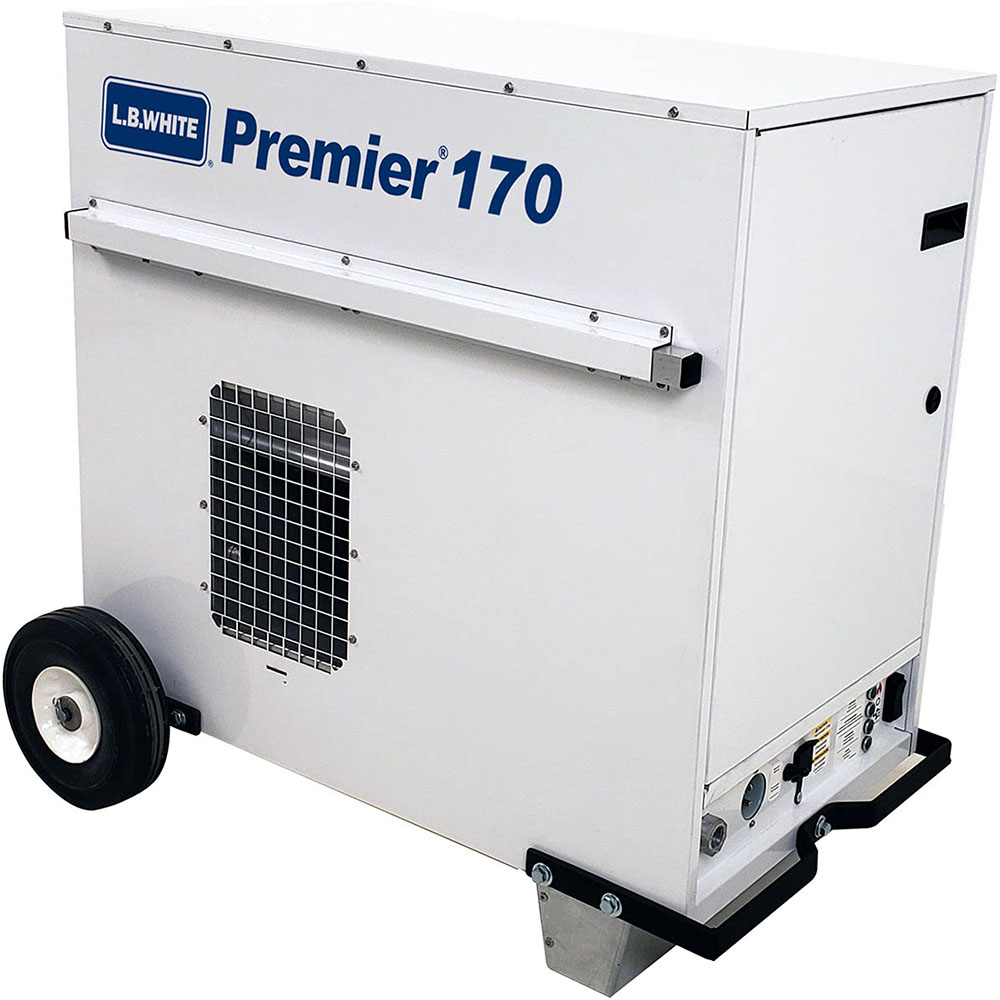 LB White 170000BTU Portable LP Ductable Heater PREMIER 170 - Acme