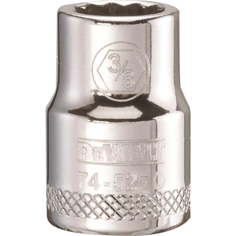 

DEWALT Socket 12 Point 3/8" Drive 3/8" SAE
