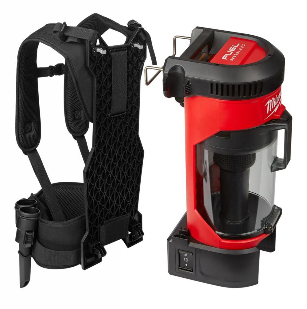 milwaukee battery backpack vacuum