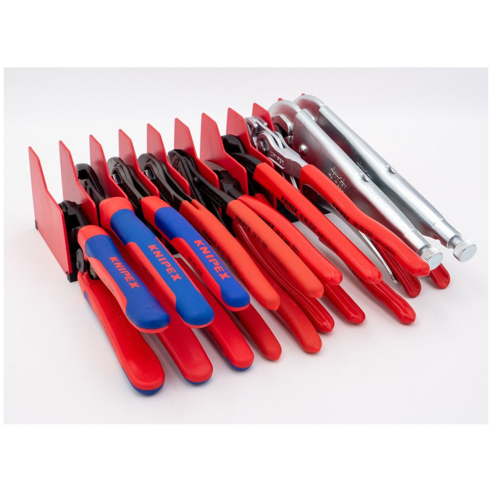 Knipex Cobra Pliers Set 4pc with 10pc Tool Holder 9K 00 80 138 US from