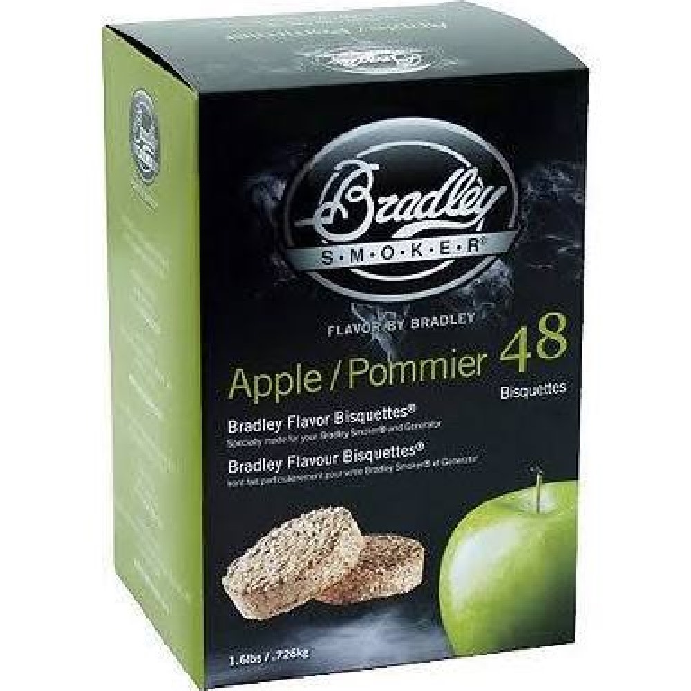 

Bradley Smoker 48 Apple Flavor Wood Bisquettes