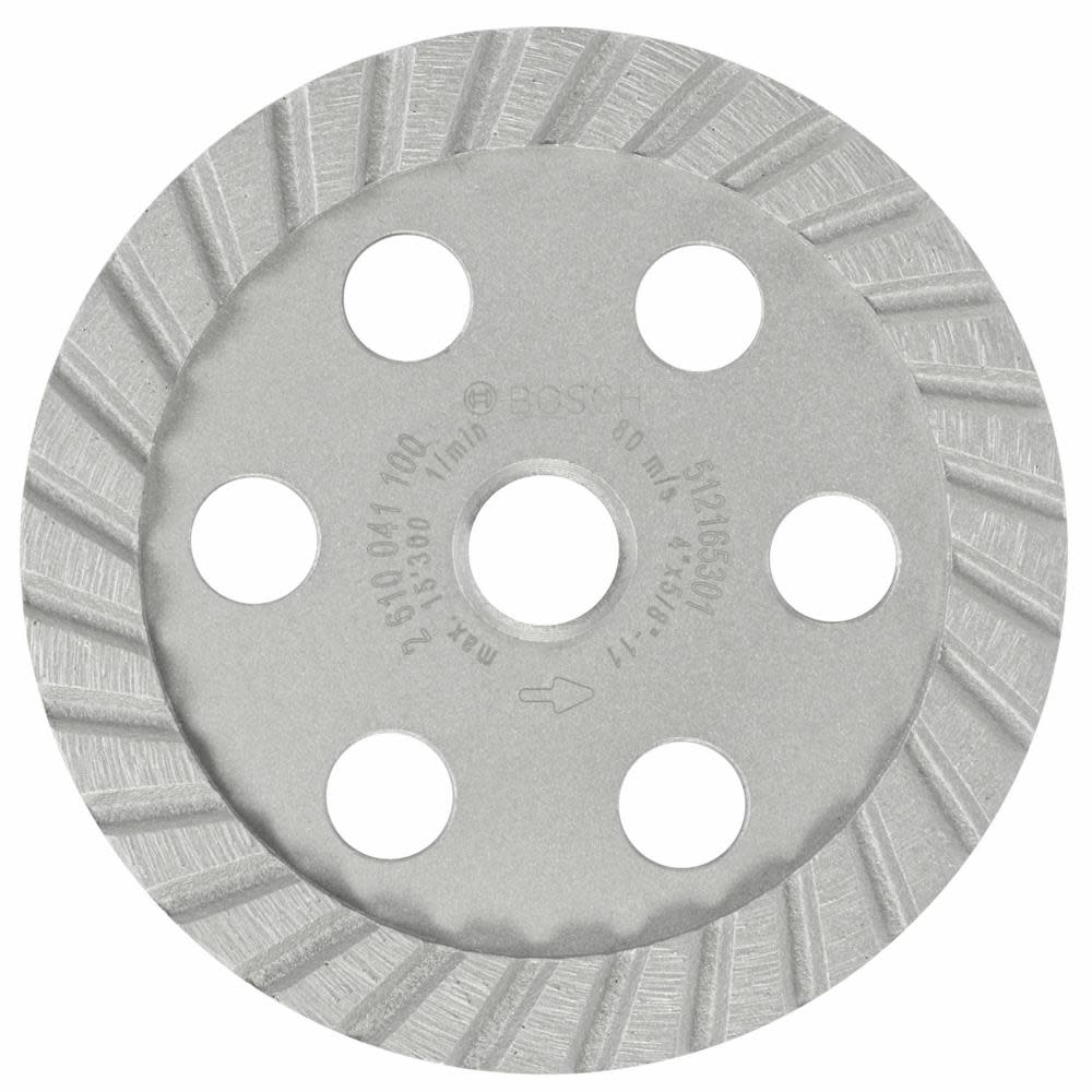 

Bosch 4 In. Turbo Diamond Cup Wheel