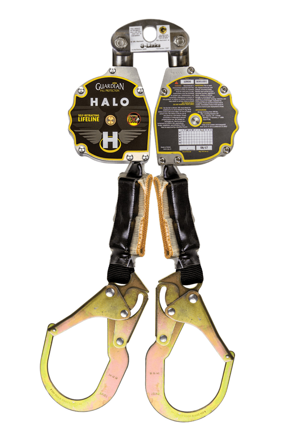 

Guardian Fall Protection 6' G-Link Dual Retractable SRL