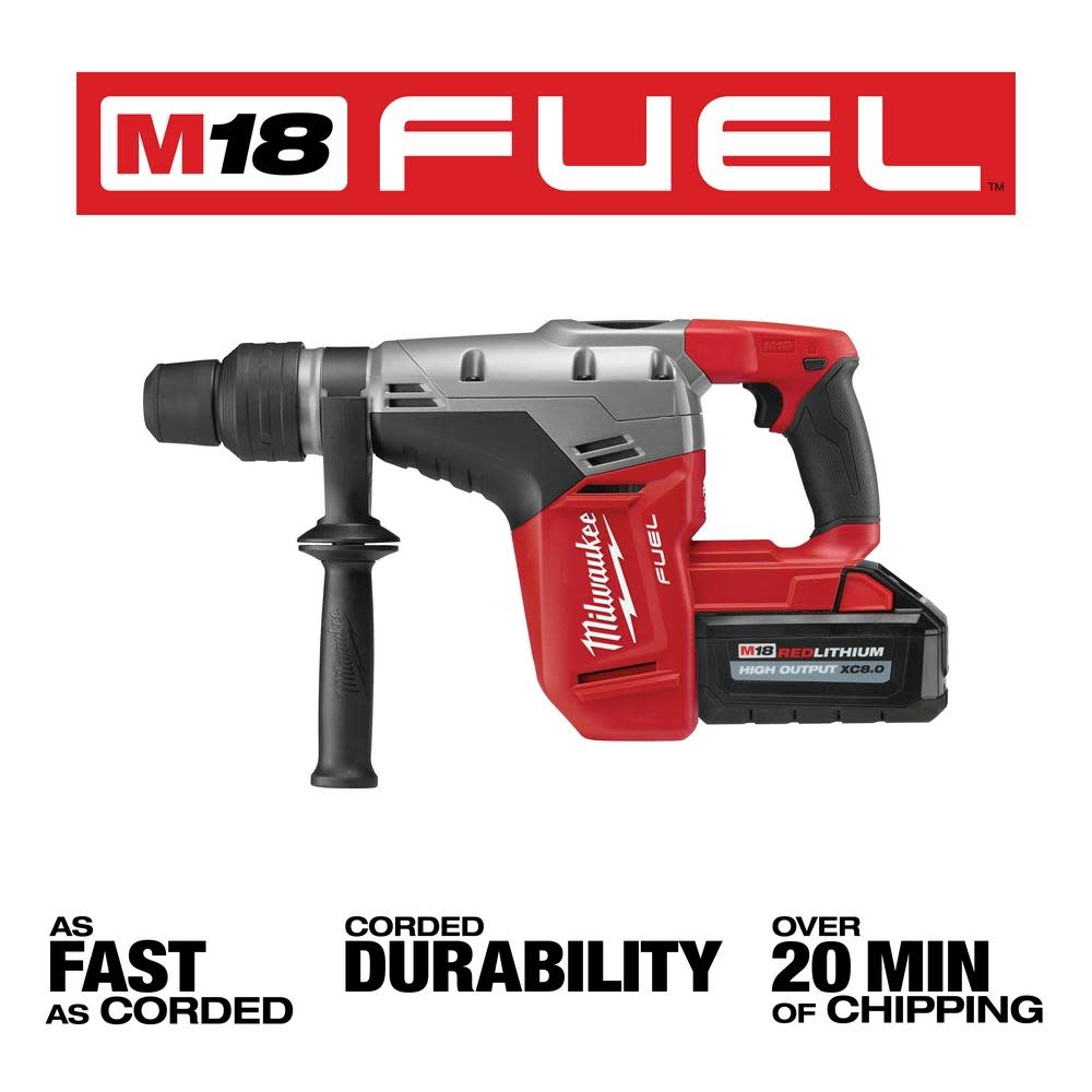 Milwaukee M18 FUEL HIGH DEMAND 1-9/16 In. SDS Max Hammer