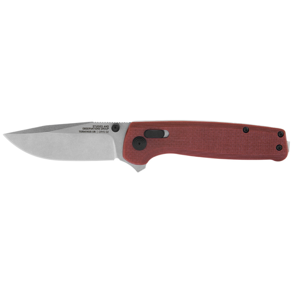

SOG Terminus XR G10 Folding Knife Crimson Red