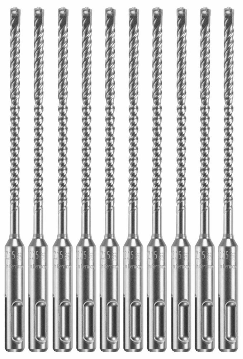 

Bosch 10pc 3/16" x 4" x 6 1/2" SDS plus Bulldog Xtreme Carbide Rotary Hammer Drill Bits