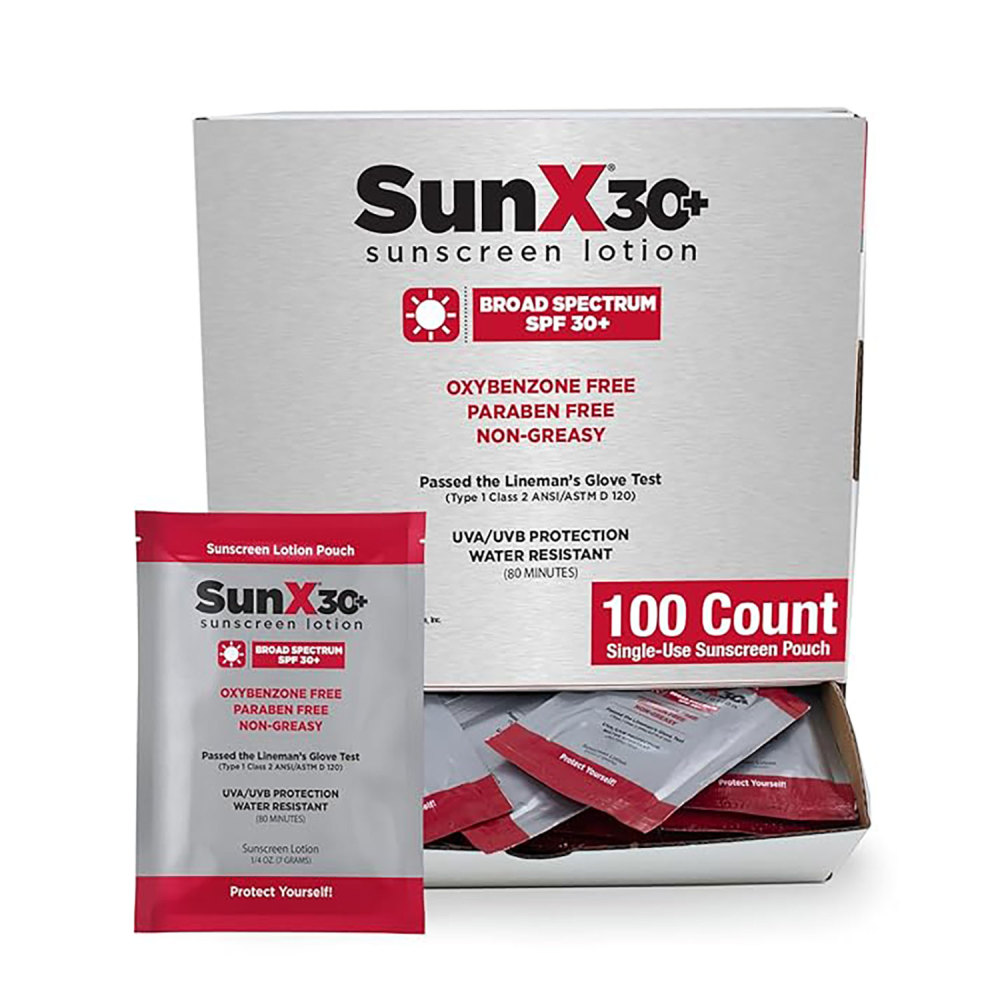 Aero Healthcare SunX30 Lotion Packets 100 Pieces