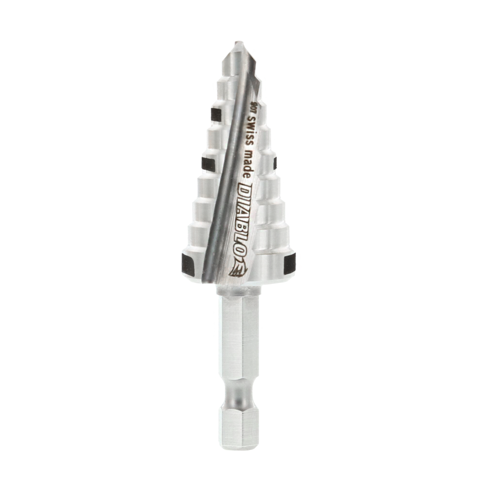 

Diablo Tools 3/8" - 3/4" Impact Step Drill Bit (9 Steps)