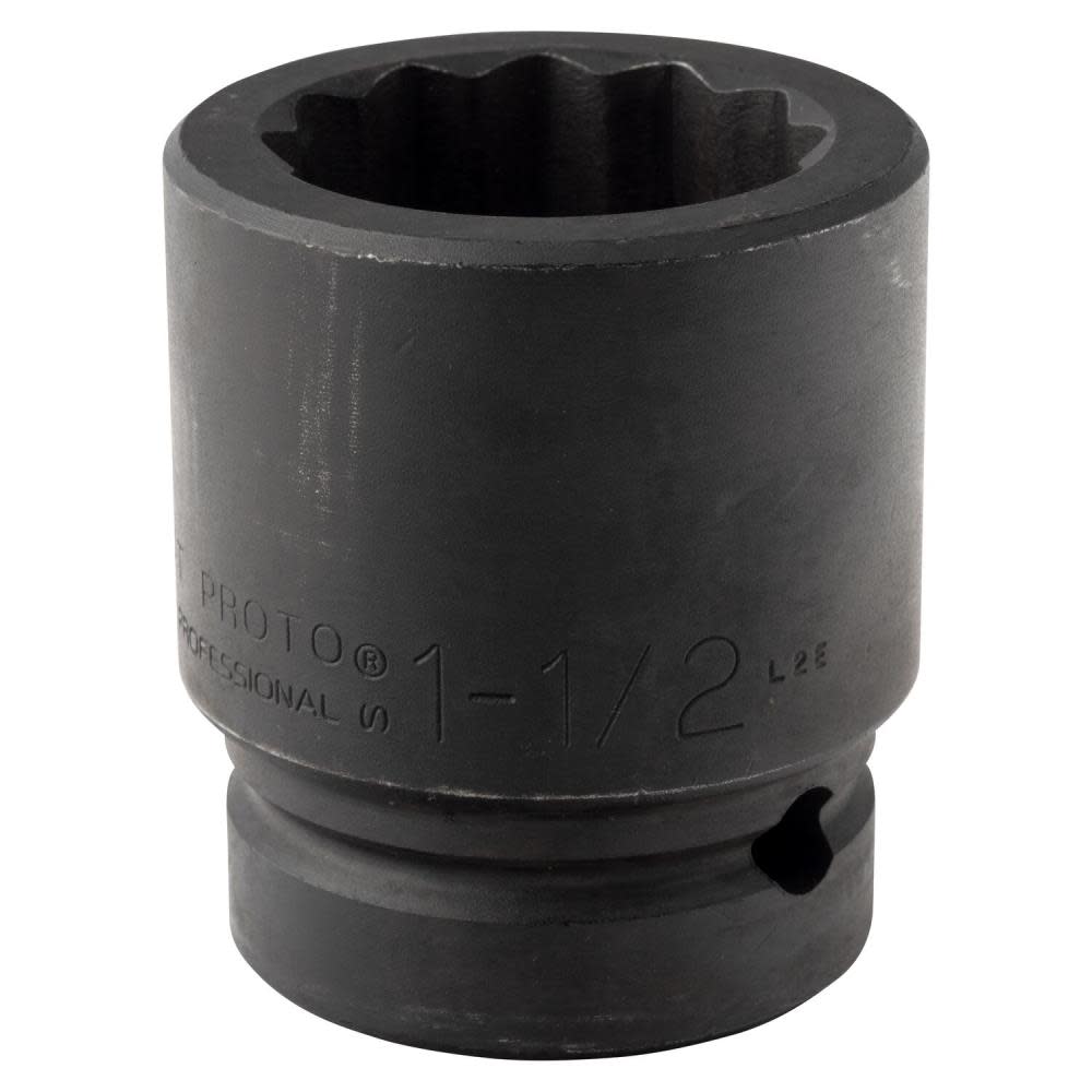 

Proto 1" Drive Impact Socket 1-1/2" - 12 Point
