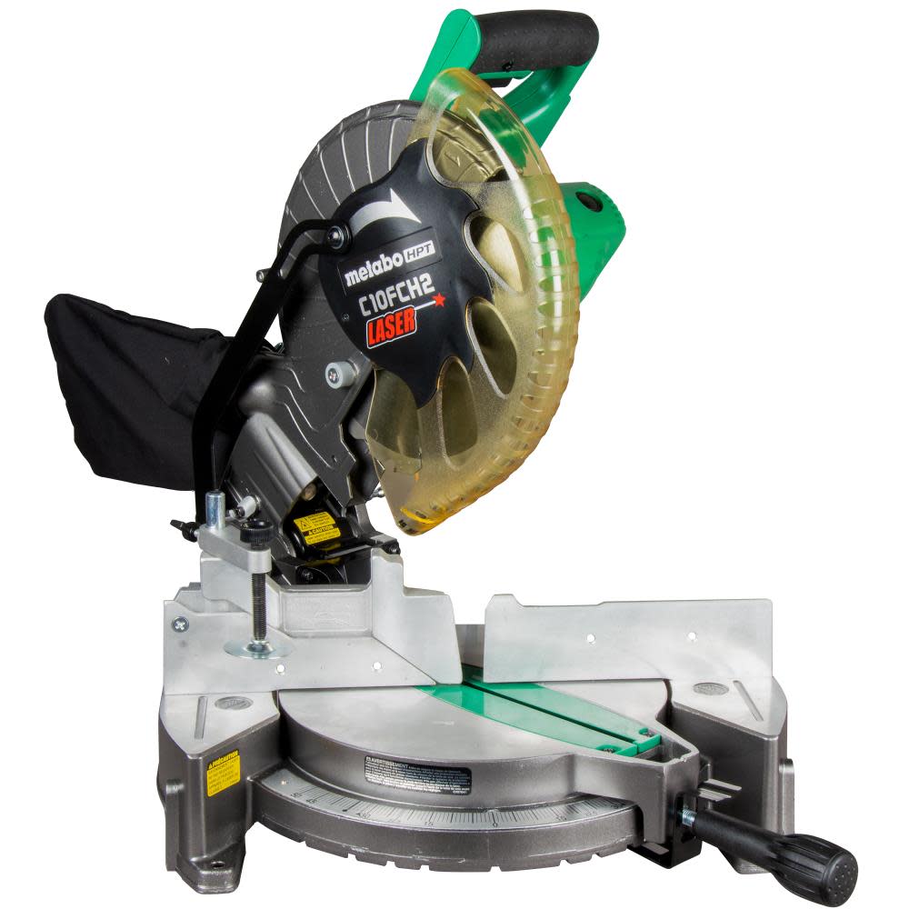 Metabo HPT Compound Miter Saw 10in with Laser Marker