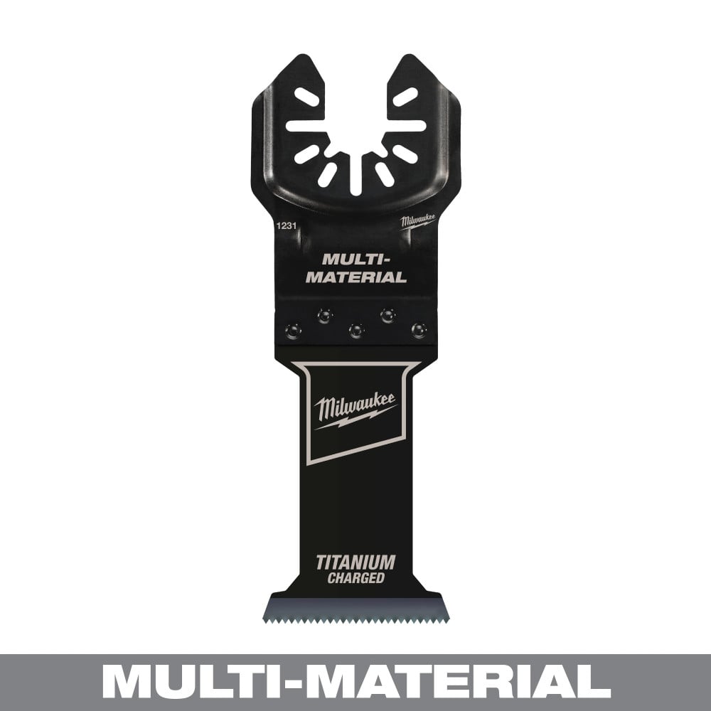 Milwaukee OPEN-LOK 1-3/8inch TITANIUM ENHANCED BI-METAL MULTI-MATERIAL BLADE 1PK