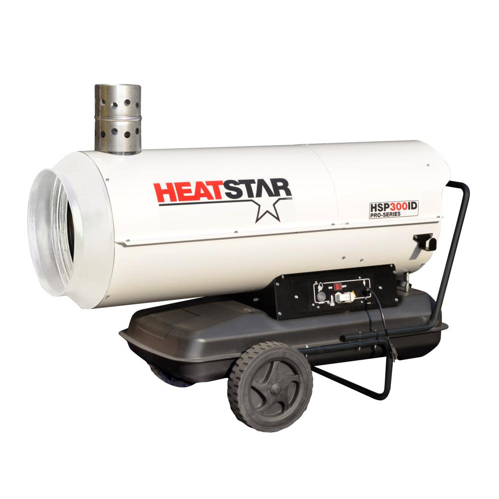 

Heatstar PRO-SERIES 285000 BTU Indirect Fired Diesel/Kerosene/Jet Fuel Construction Heater