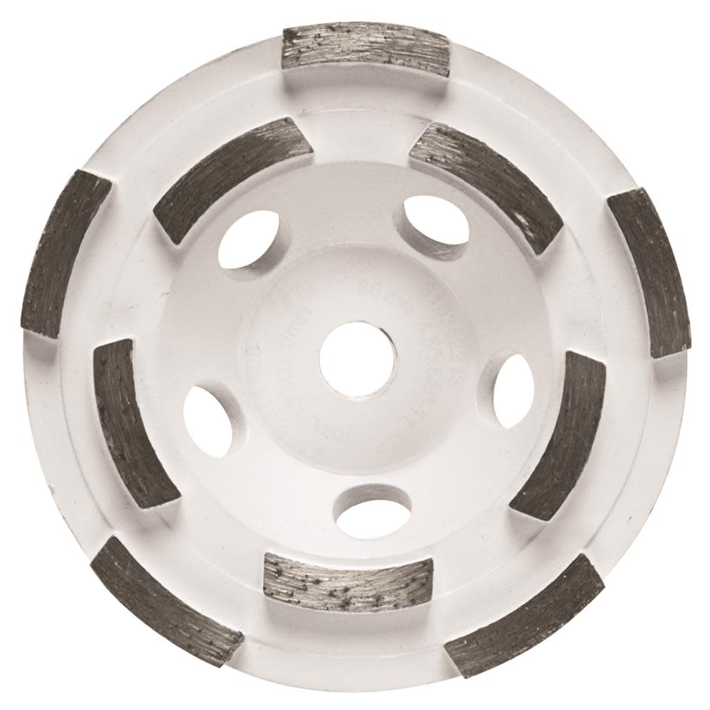 

Bosch 4 1/2" Double Row Segmented Diamond Cup Wheel