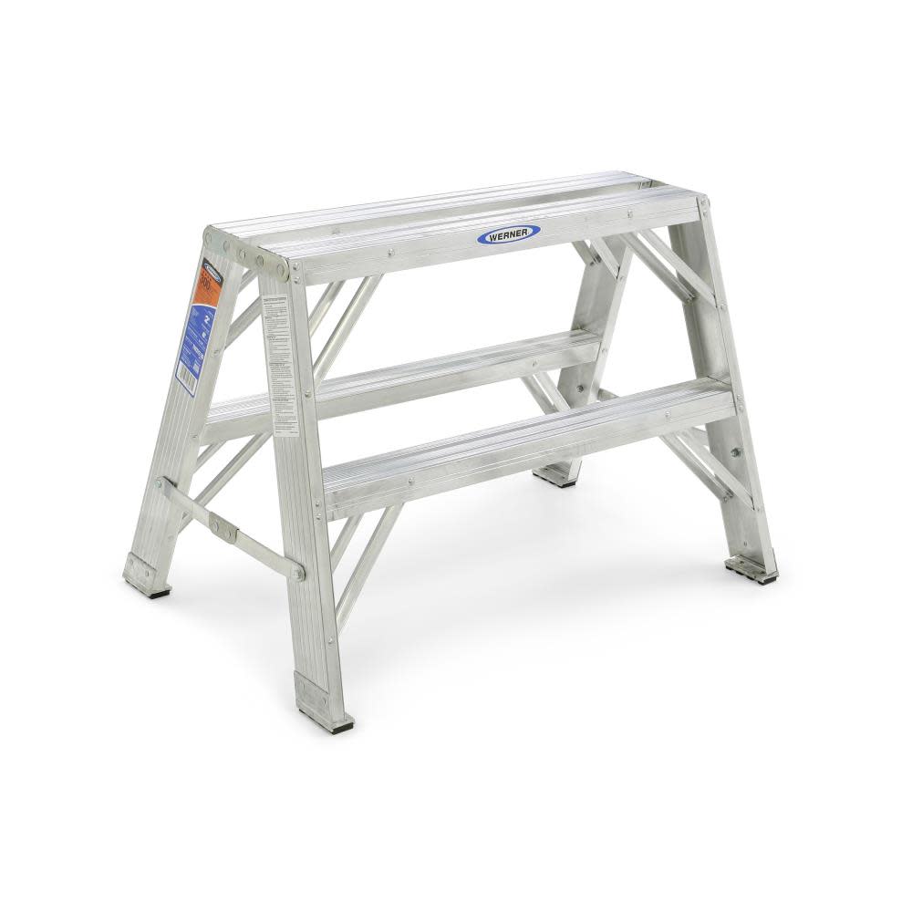 

Werner 2-ft Aluminum 300-lb Type IA Twin-Step Ladder