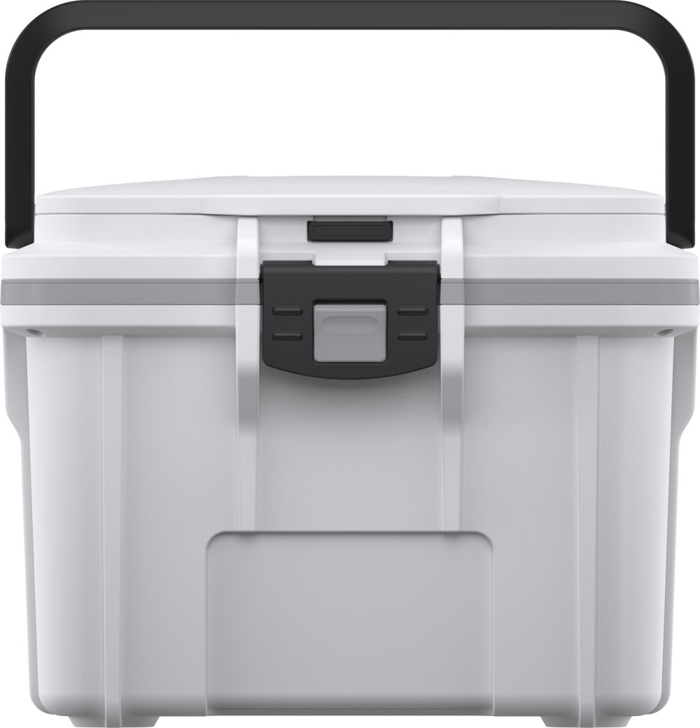 Pelican Plastic Personal Cooler with Handle, 8 Quart, White and