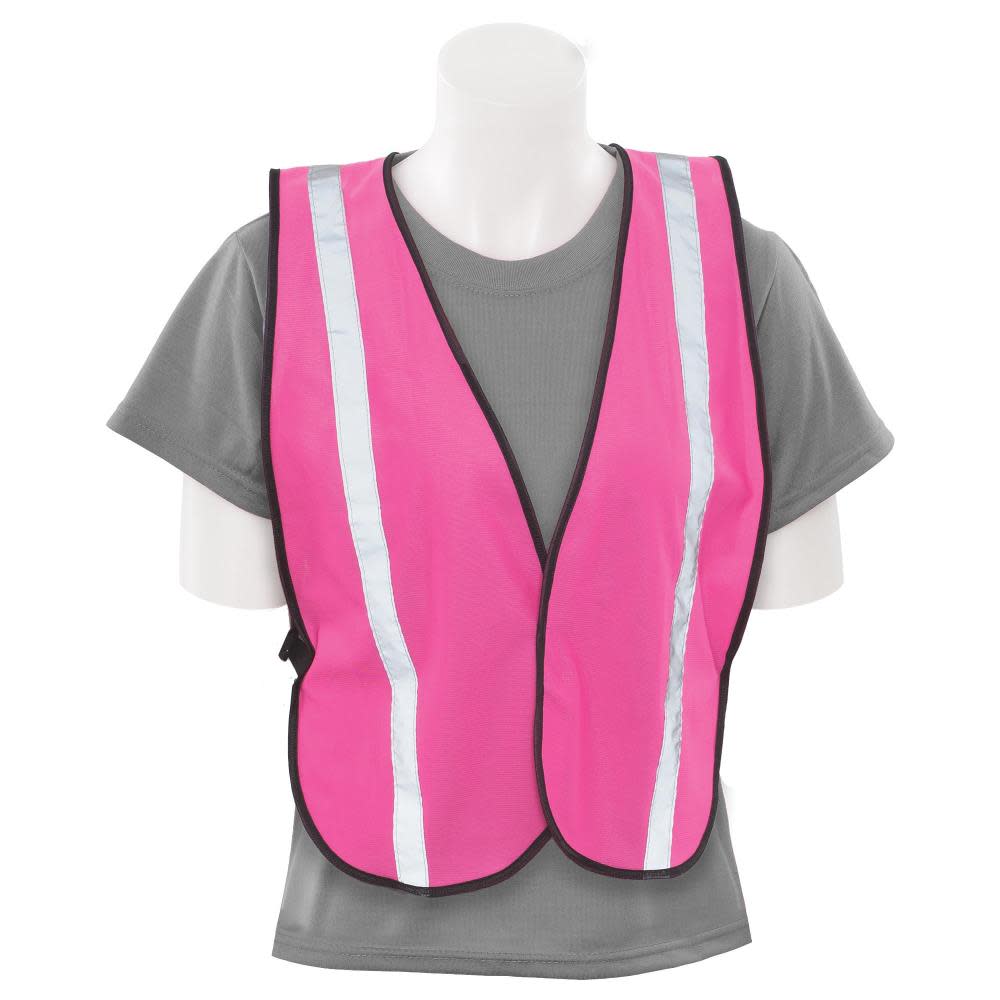 

ERB S102 Non-ANSI Hi Viz Pink Vest - OSFM (One size fits most)