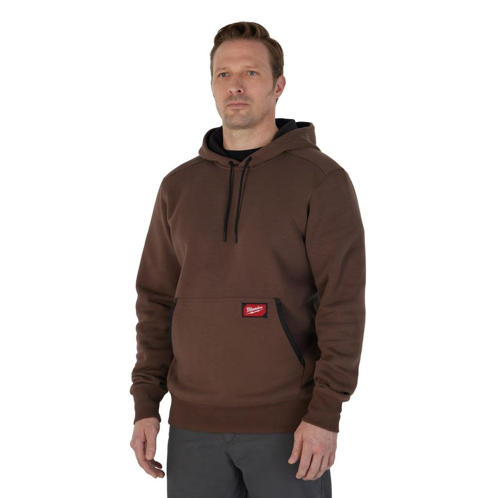 

Milwaukee Midweight Pullover Hoodie Brown 3X