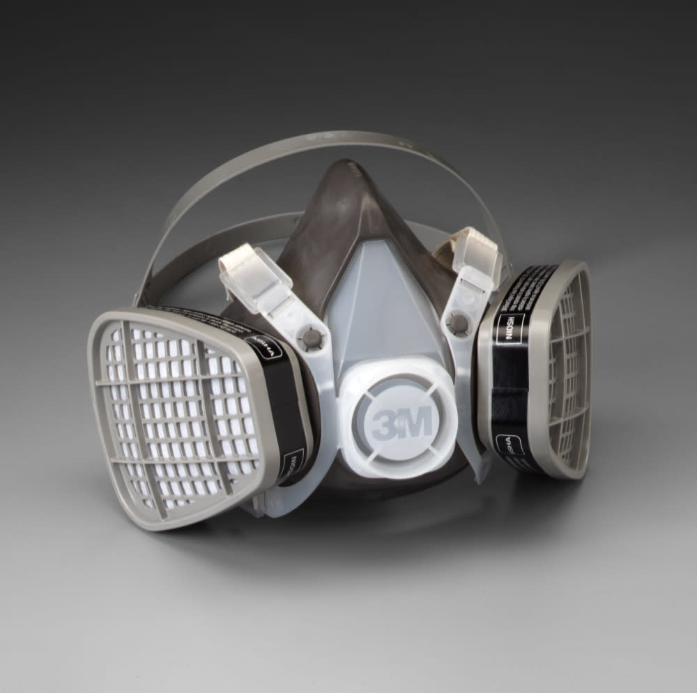 

3M Half Facepiece Disposable Respirator Assembly 5301 Organic Vapor Large