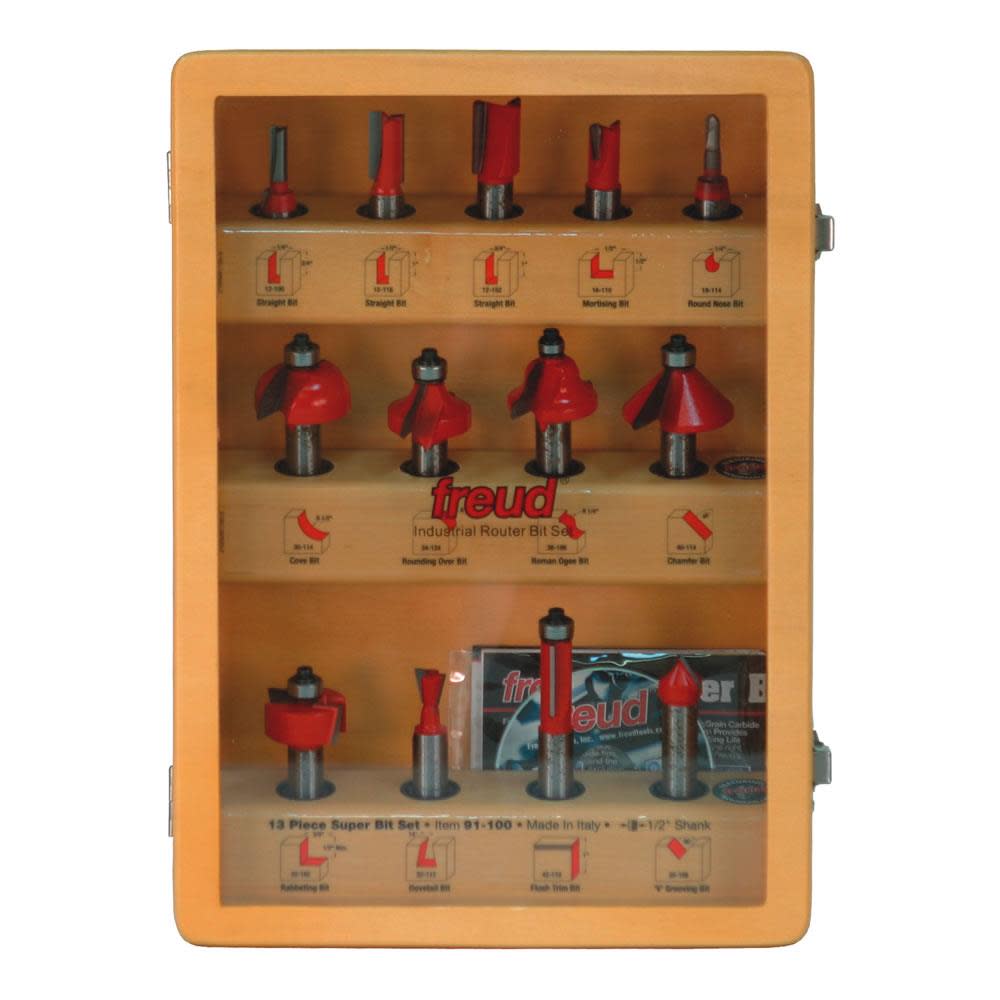 

Freud 13 piece Super Bit Set