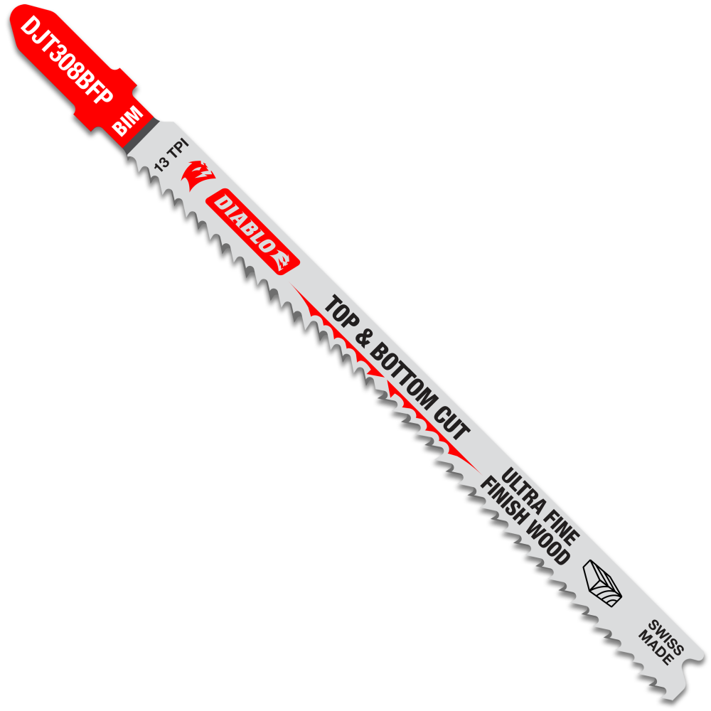 

Diablo Tools 4-5/8" Bi-Metal T-Shank Jig Saw Blades Ultra Fine Finish Cuts