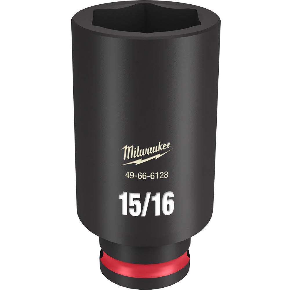

Milwaukee SHOCKWAVE™ Impact Duty™ Socket 3/8" Drive 15/16" Deep 6 Point