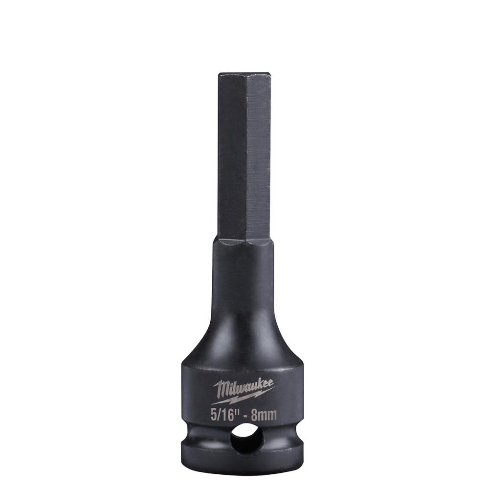 

SHOCKWAVE™ Lineman's 3/8 in. Drive 5/16 in. - 8mm Hex Bit Socket