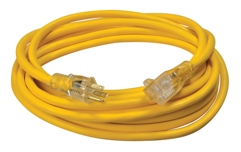

Southwire High Visibility Extension Cord Lighted End 25' 12/3