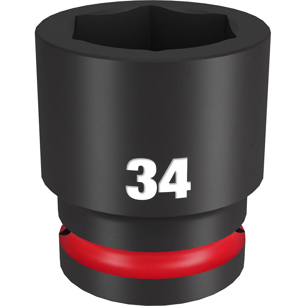 

Milwaukee Impact Socket 3/4" Drive 34mm Standard 6 Point