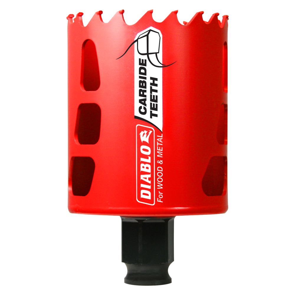 

Diablo Tools 2-1/4" (57mm) Carbide-Tip Wood & Metal Holesaw