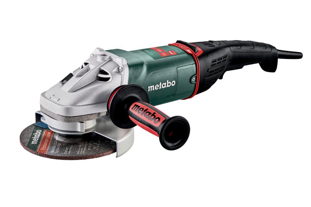 

Metabo 7" Angle Grinder with Brake Non-Locking Paddle Electronics