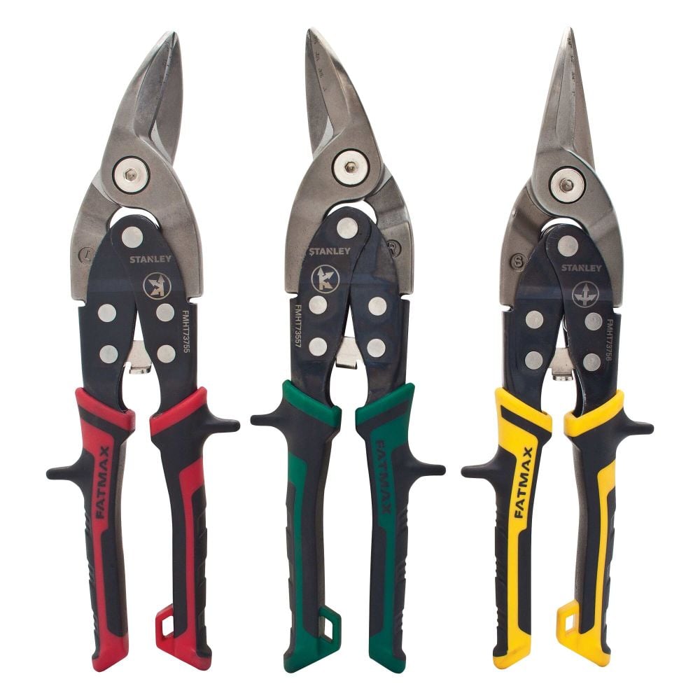 Stanley 3 Piece Aviation Snip Set
