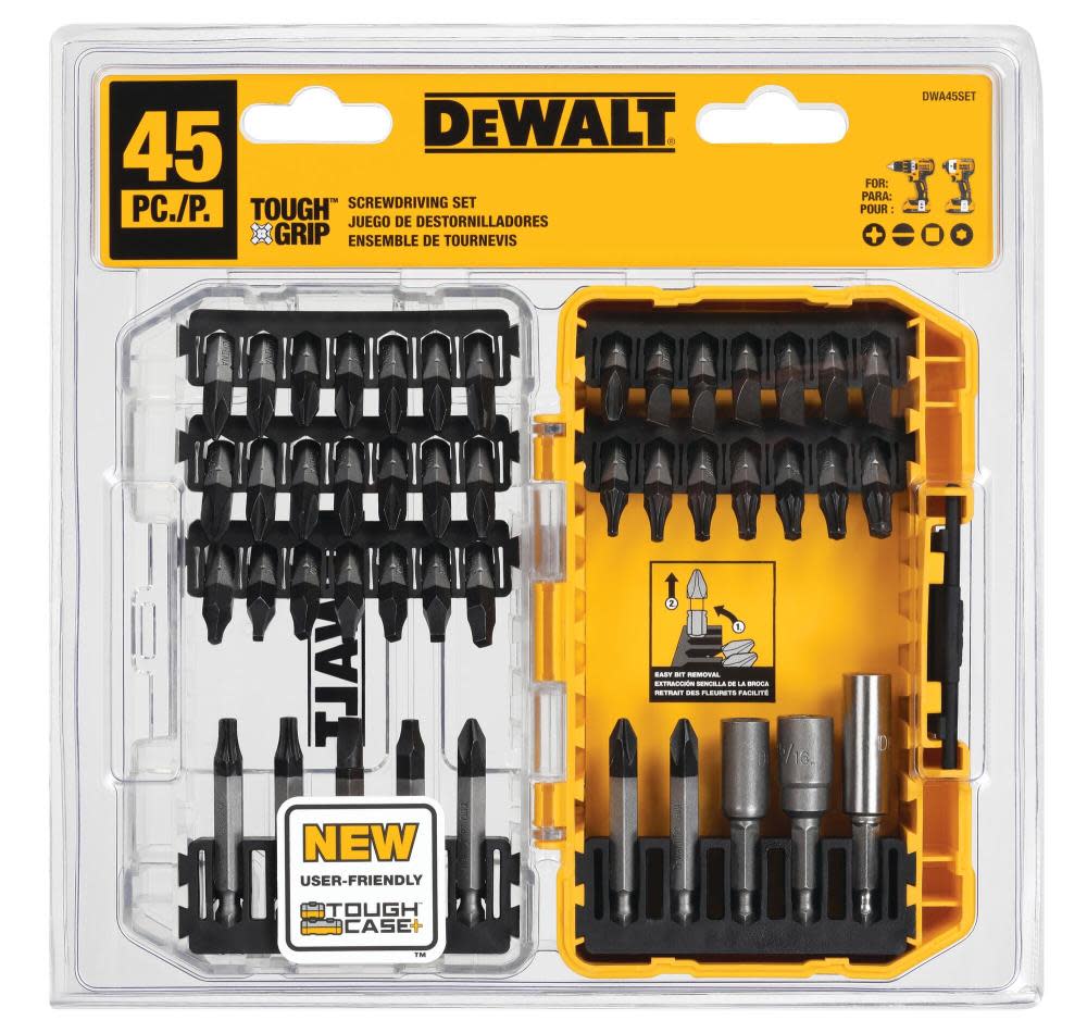 

DEWALT DW TG 45pc Set Tower Fob
