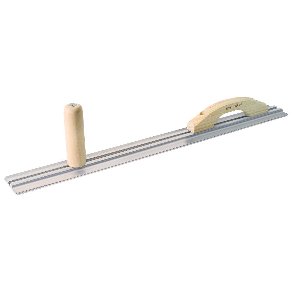 

Kraft Tool Co 30 In. x 3-1/4 In. Magnesium Darby with 1 Knob & 1 Float Handle