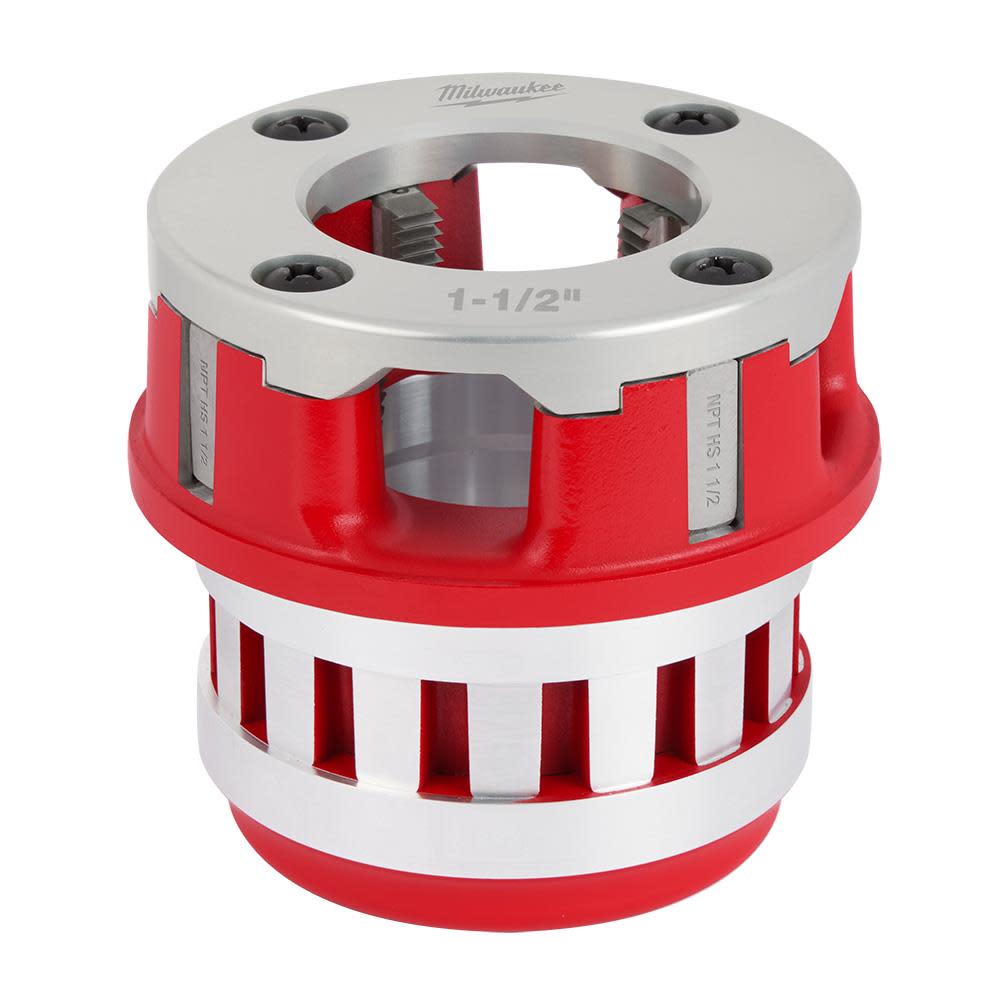 

Milwaukee 1 1/2" High Speed NPT Forged Aluminum Die Head