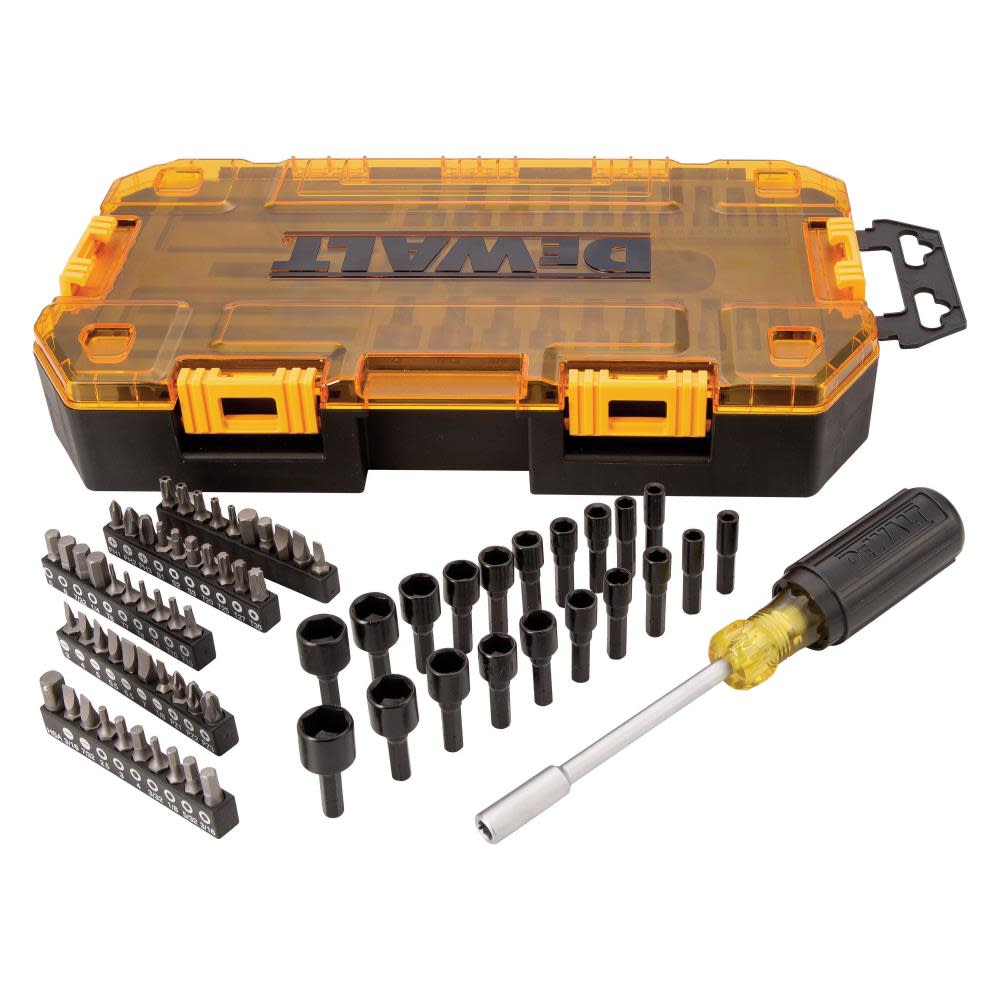 

DEWALT 70 piece 1/4 In. Multi-Bit & Nut Driver Set