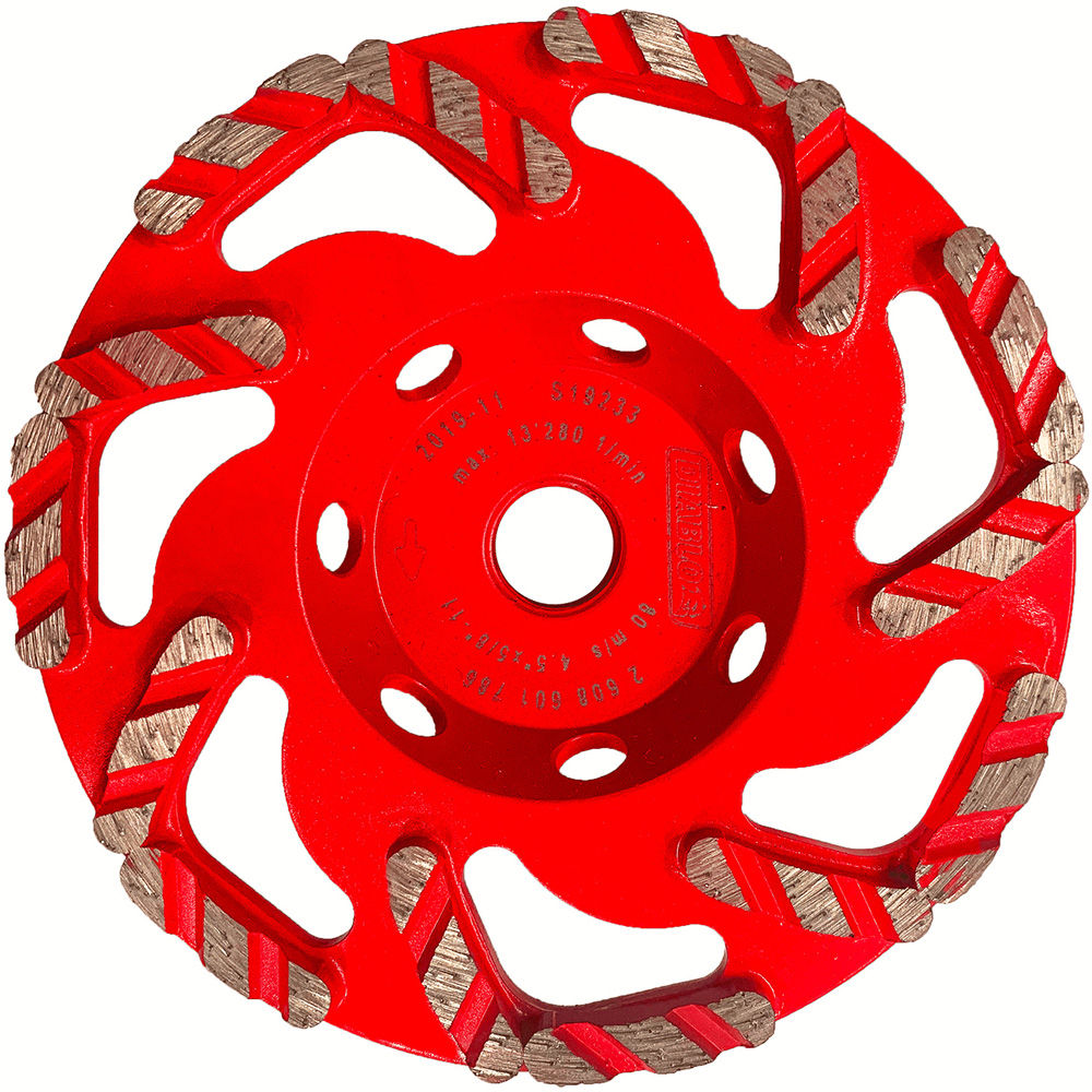 Diablo Tools 4 Inch Segmented Rim Diamond Rim Cup Wheel for Masonry ...