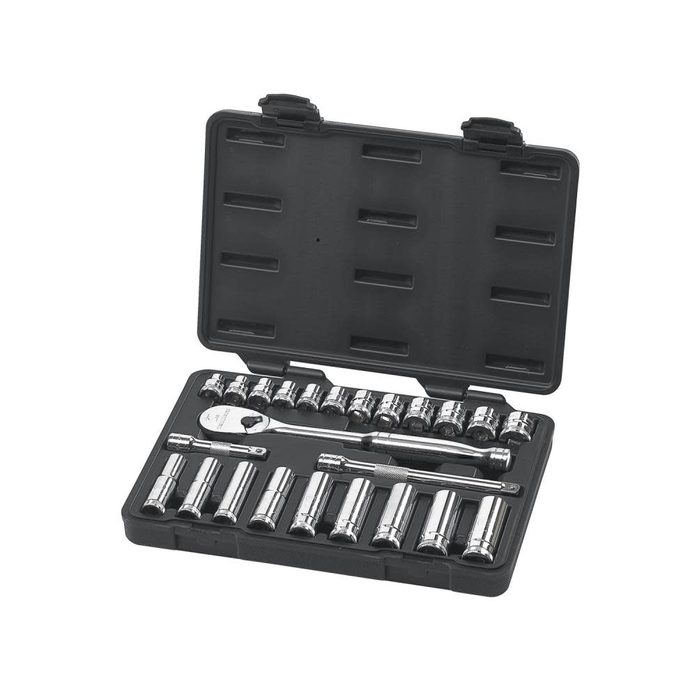 

GEARWRENCH 3/8" Drive Metric Mechanics Tool Set 24pc