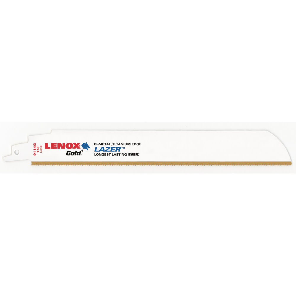 

Lenox 9 In. 14TPI Gold Reciprocating