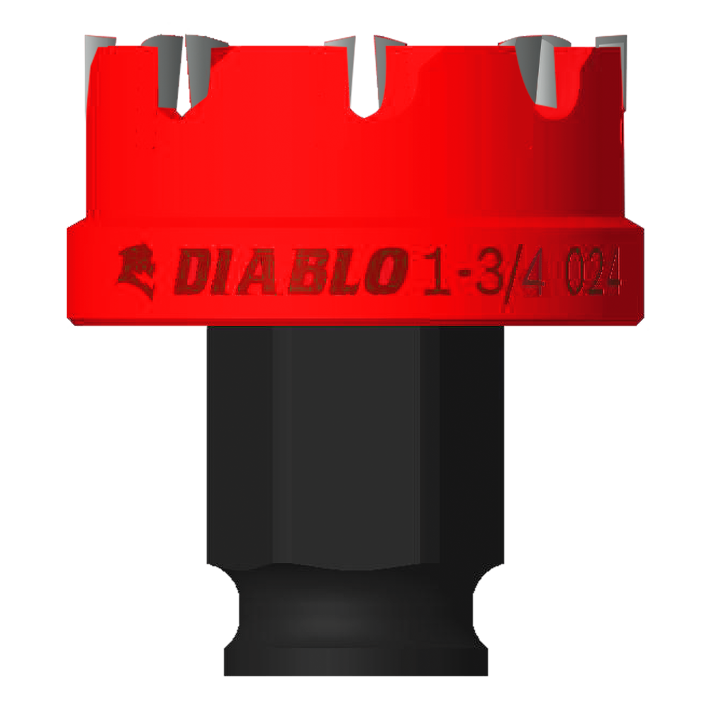 

Diablo Tools 1 3/4" Steel Demon Carbide Teeth Hole Cutter